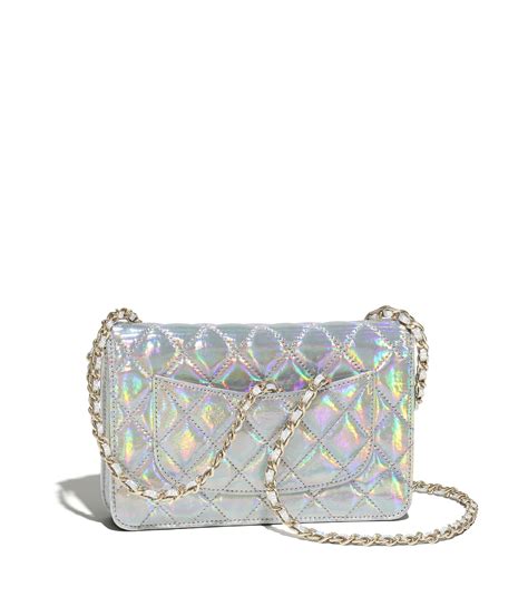 chanel wallet on chain iridescent|Altro.